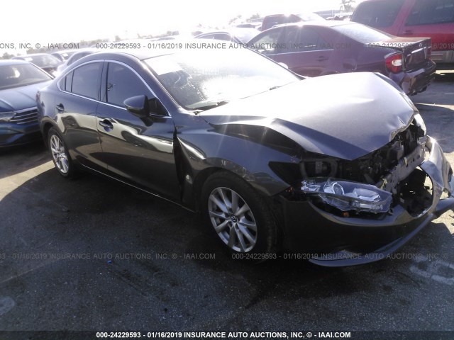 JM1GJ1U59G1475156 - 2016 MAZDA 6 SPORT GRAY photo 1