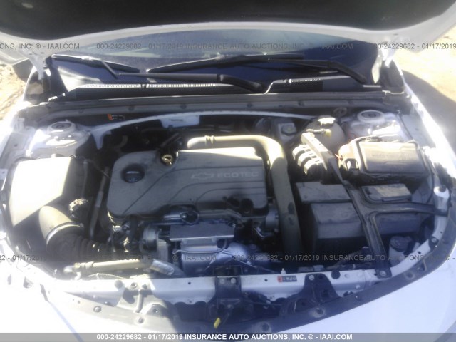 1G1ZB5ST2GF342667 - 2016 CHEVROLET MALIBU LS WHITE photo 10