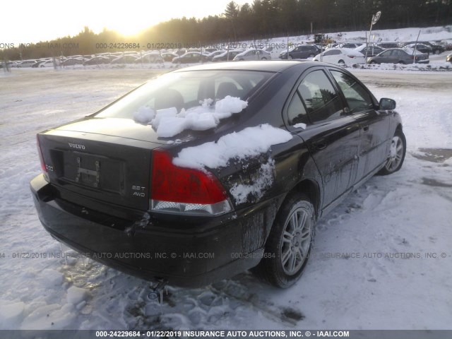 YV1RH592262529622 - 2006 VOLVO S60 2.5T GRAY photo 4