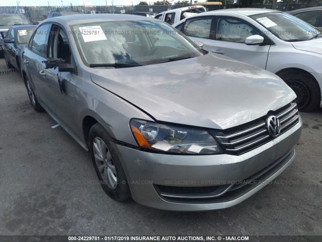 1VWAH7A32CC089343 - 2012 VOLKSWAGEN PASSAT S GRAY photo 6