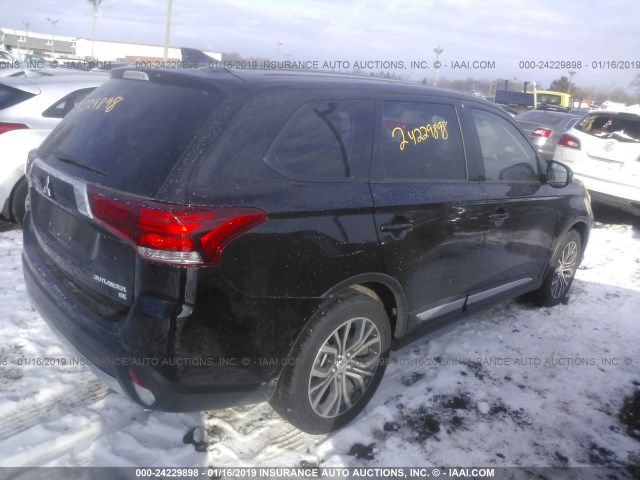 JA4AD3A37JZ004203 - 2018 MITSUBISHI OUTLANDER SE/SEL BLACK photo 4