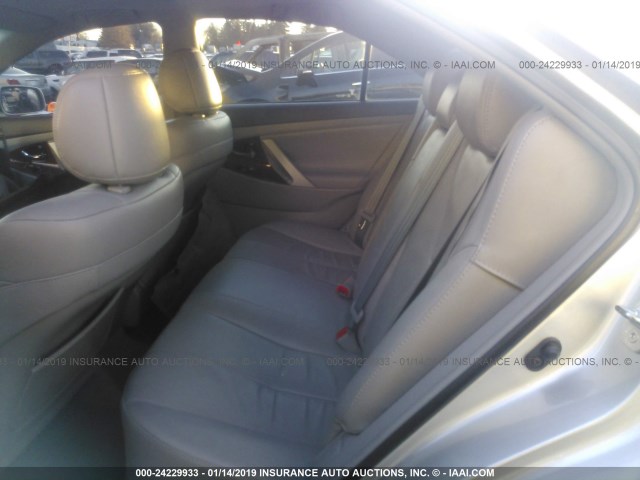 4T4BF3EK9BR170406 - 2011 TOYOTA CAMRY SE/LE/XLE 银色 照片 8
