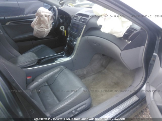 19UUA66246A043870 - 2006 ACURA 3.2TL GRAY photo 5