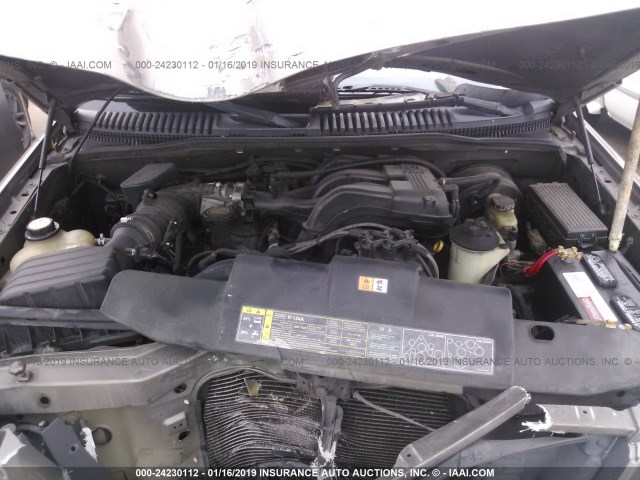 1FMZU62K34ZA14274 - 2004 FORD EXPLORER XLS/XLS SPORT 棕色 照片 10