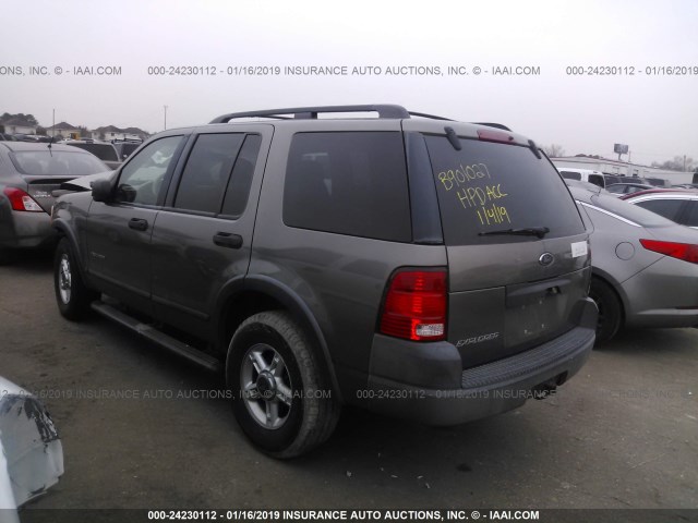 1FMZU62K34ZA14274 - 2004 FORD EXPLORER XLS/XLS SPORT 棕色 照片 3