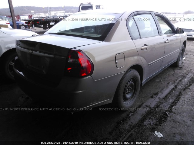 1G1ZS58FX8F134149 - 2008 CHEVROLET MALIBU LS TAN photo 4