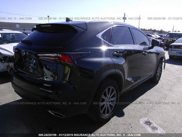 JTJYARBZ4K2125832 - 2019 LEXUS NX 300/BASE/F SPORT BLACK photo 4