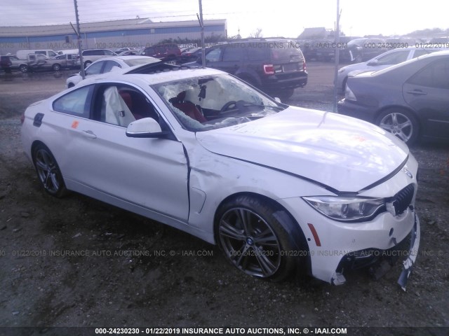 WBA4P1C59HK522584 - 2017 BMW 440I WHITE photo 1