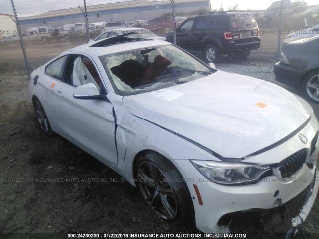 WBA4P1C59HK522584 - 2017 BMW 440I WHITE photo 6