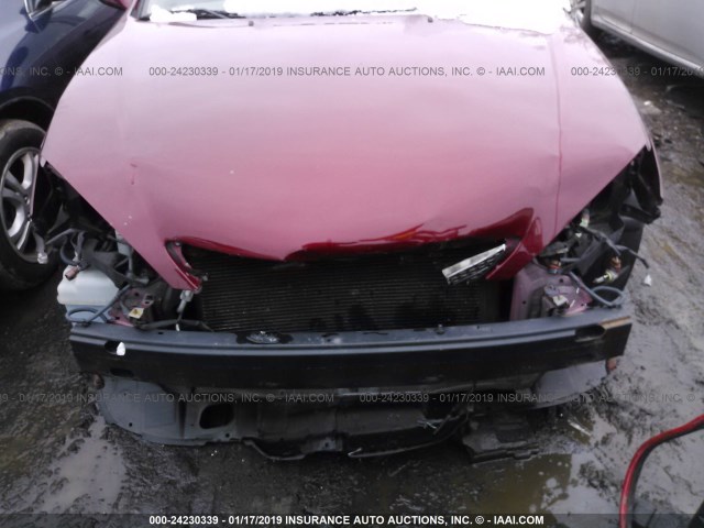 4T1BF30KX2U023240 - 2002 TOYOTA CAMRY LE/XLE/SE MAROON photo 6