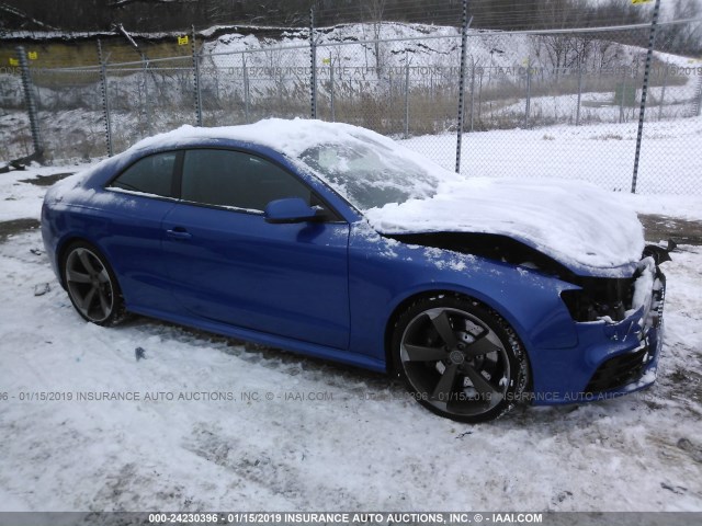 WUAC6AFR0EA901428 - 2014 AUDI RS5 BLUE photo 1