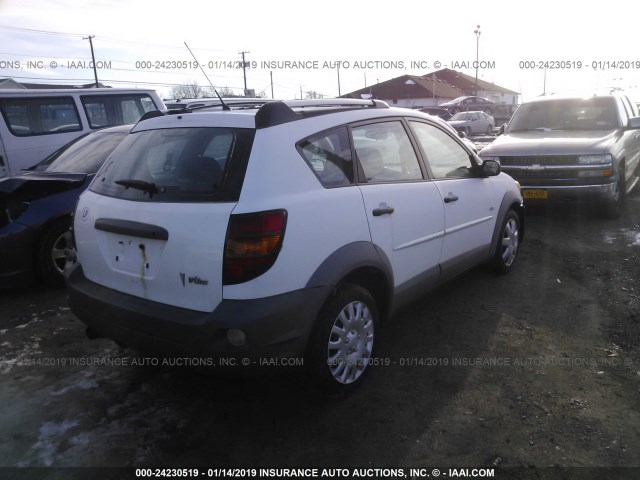 5Y2SL62853Z439510 - 2003 PONTIAC VIBE WHITE photo 4