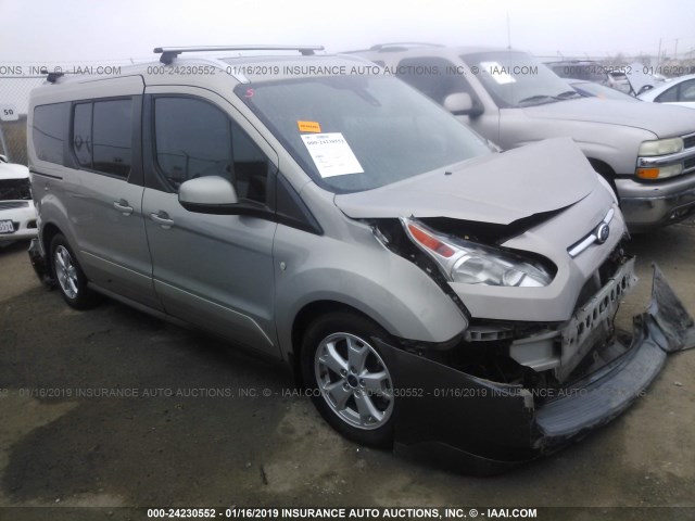 NM0GE9G70E1150809 - 2014 FORD TRANSIT CONNECT TITANIUM TAN photo 1