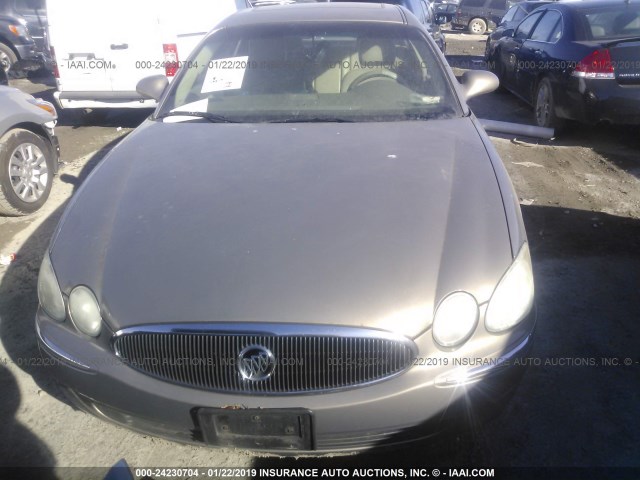 2G4WD582761155719 - 2006 BUICK LACROSSE CXL GOLD photo 6