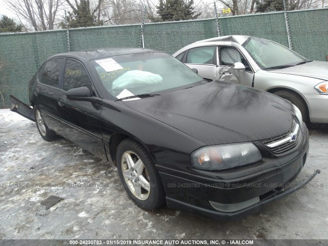 2G1WP551549136455 - 2004 CHEVROLET IMPALA SS BLACK photo 1