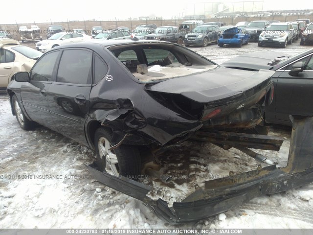 2G1WP551549136455 - 2004 CHEVROLET IMPALA SS BLACK photo 3