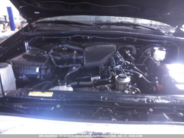 5TFUX4EN3EX029208 - 2014 TOYOTA TACOMA ACCESS CAB შავი ფოტო 10