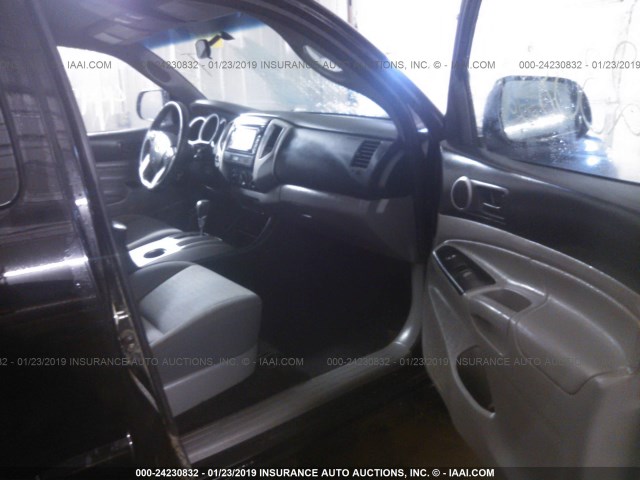 5TFUX4EN3EX029208 - 2014 TOYOTA TACOMA ACCESS CAB შავი ფოტო 5
