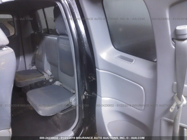 5TFUX4EN3EX029208 - 2014 TOYOTA TACOMA ACCESS CAB შავი ფოტო 8