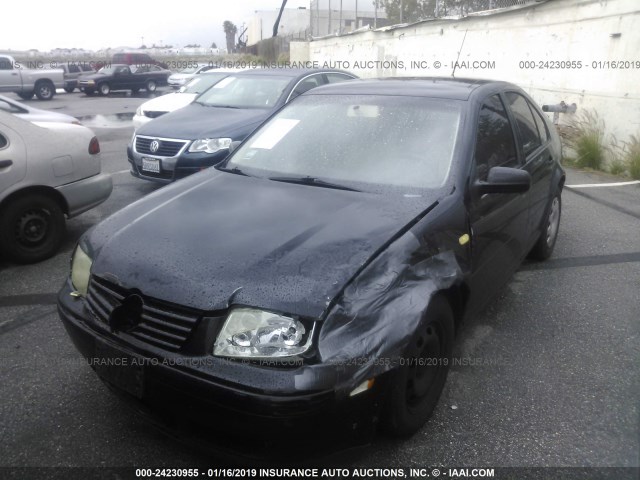 3VWRC29M8XM058684 - 1999 VOLKSWAGEN JETTA GL BLACK photo 2