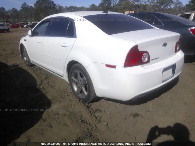 1G1ZC5E19BF384768 - 2011 CHEVROLET MALIBU 1LT თეთრი ფოტო 3