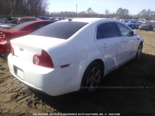 1G1ZC5E19BF384768 - 2011 CHEVROLET MALIBU 1LT თეთრი ფოტო 4