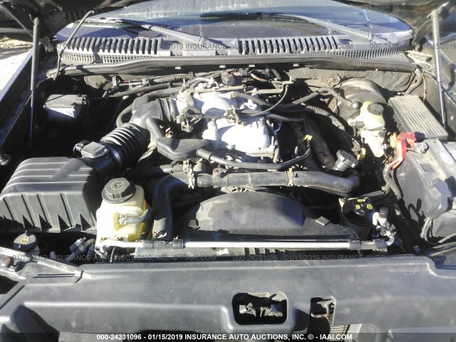 5LMEU78H33ZJ27380 - 2003 LINCOLN AVIATOR 黑色 照片 10