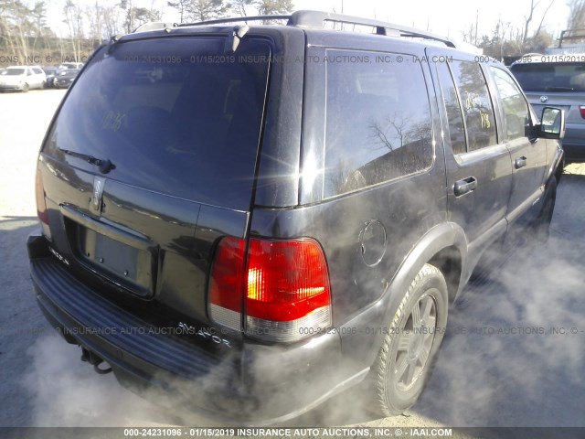 5LMEU78H33ZJ27380 - 2003 LINCOLN AVIATOR 黑色 照片 4