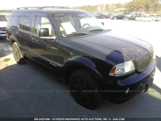 5LMEU78H33ZJ27380 - 2003 LINCOLN AVIATOR BLACK photo 6