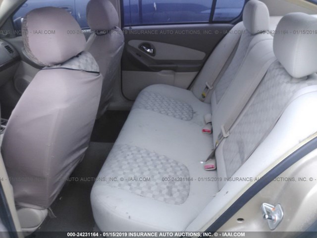 1G1ZT54805F142633 - 2005 CHEVROLET MALIBU LS GOLD photo 8