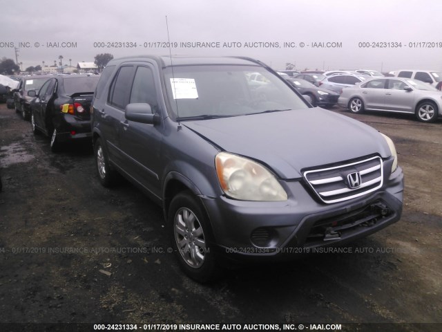 JHLRD78996C041986 - 2006 HONDA CR-V SE/EX GRAY photo 1