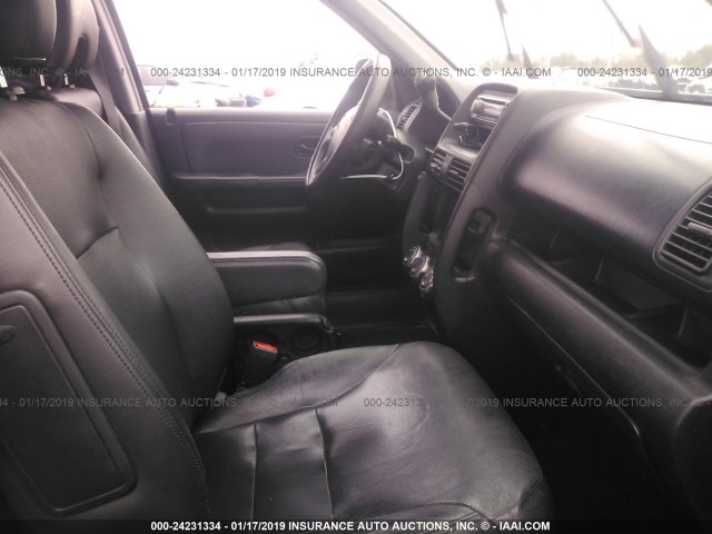 JHLRD78996C041986 - 2006 HONDA CR-V SE/EX GRAY photo 5