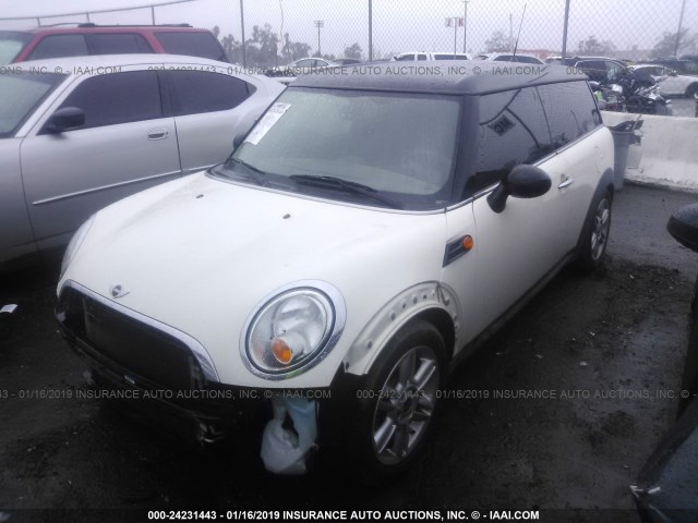 WMWZF3C52CT268112 - 2012 MINI COOPER CLUBMAN TAN photo 2