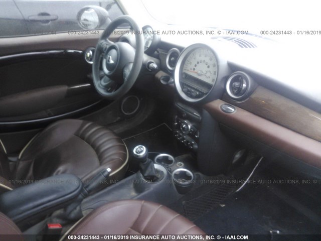 WMWZF3C52CT268112 - 2012 MINI COOPER CLUBMAN TAN photo 5