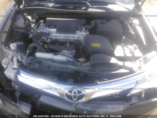 4T4BF1FK0CR255266 - 2012 TOYOTA CAMRY SE/LE/XLE 灰色 照片 10