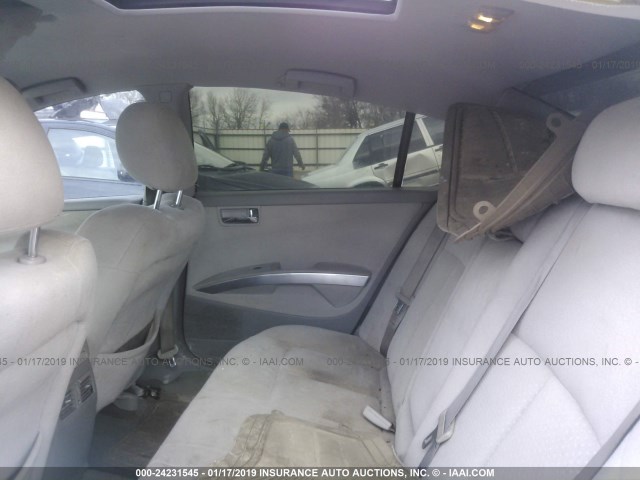 1N4BA41E67C855162 - 2007 NISSAN MAXIMA SE/SL WHITE photo 8