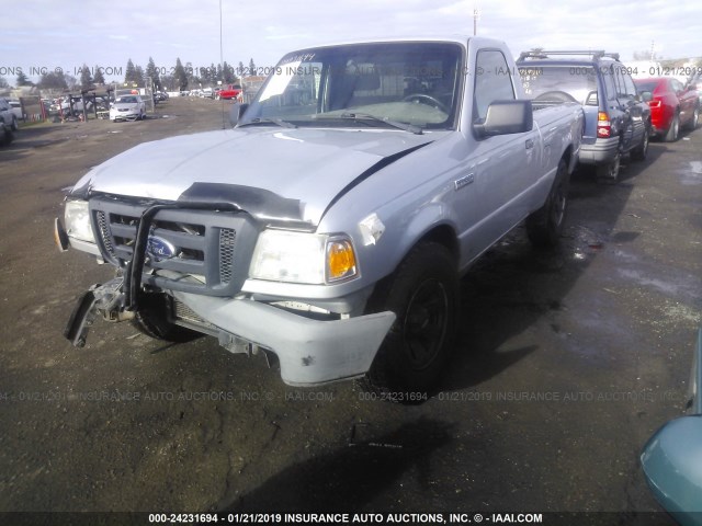 1FTKR1AD8APA32807 - 2010 FORD RANGER GRAY photo 2