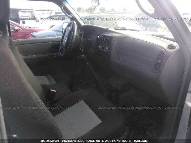 1FTKR1AD8APA32807 - 2010 FORD RANGER GRAY photo 5