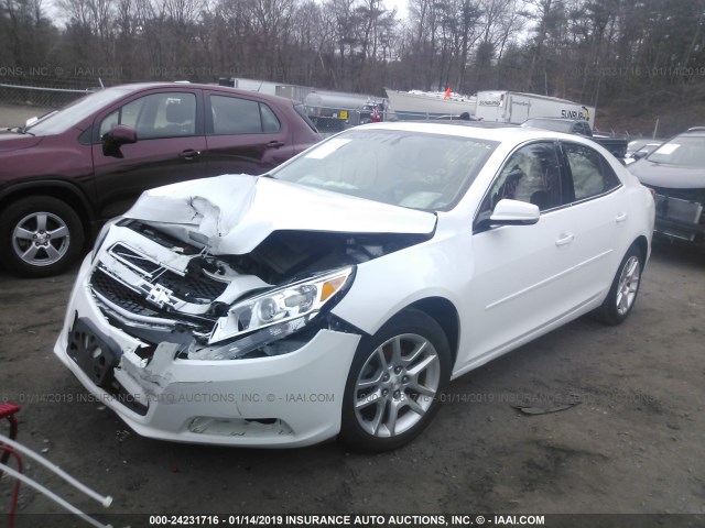 1G11C5SA9DF194781 - 2013 CHEVROLET MALIBU 1LT თეთრი ფოტო 2