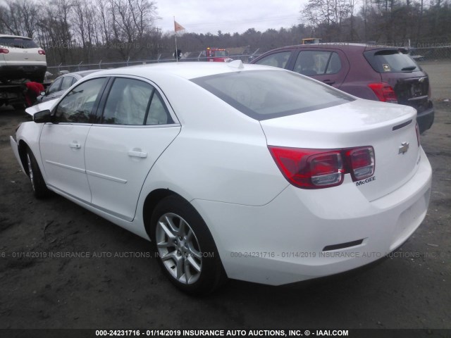 1G11C5SA9DF194781 - 2013 CHEVROLET MALIBU 1LT თეთრი ფოტო 3