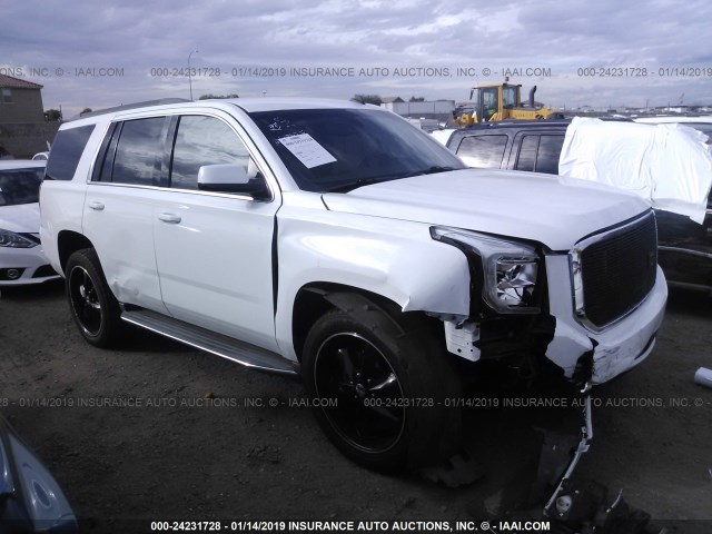 1GKS1AKCXFR119413 - 2015 GMC YUKON SLE WHITE photo 1