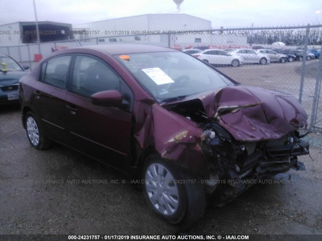 3N1AB61E17L710293 - 2007 NISSAN SENTRA 2.0/2.0S/2.0SL MAROON photo 1