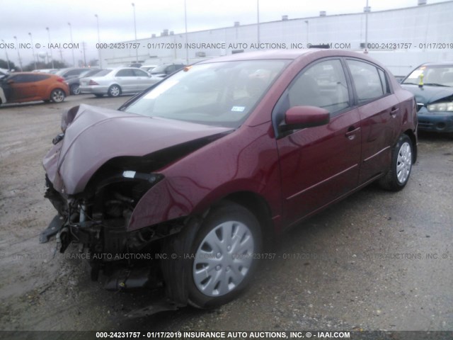 3N1AB61E17L710293 - 2007 NISSAN SENTRA 2.0/2.0S/2.0SL MAROON photo 2