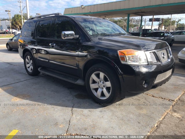 5N1BA08D68N609925 - 2008 NISSAN ARMADA BLACK photo 1