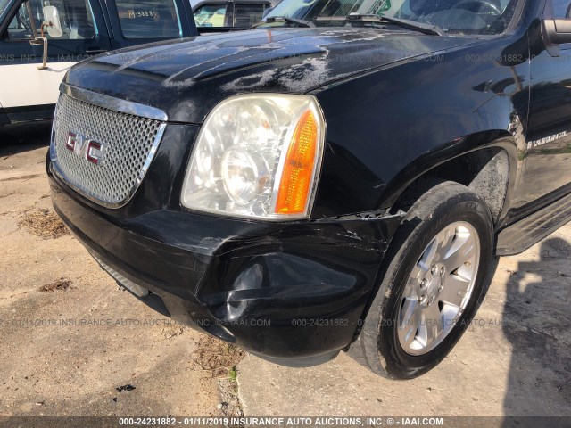 1GKFK16347J201081 - 2007 GMC YUKON XL K1500 BLACK photo 6