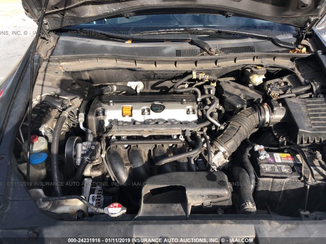 JHMCP26359C015061 - 2009 HONDA ACCORD GRAY photo 10