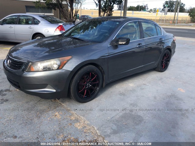 JHMCP26359C015061 - 2009 HONDA ACCORD GRAY photo 2