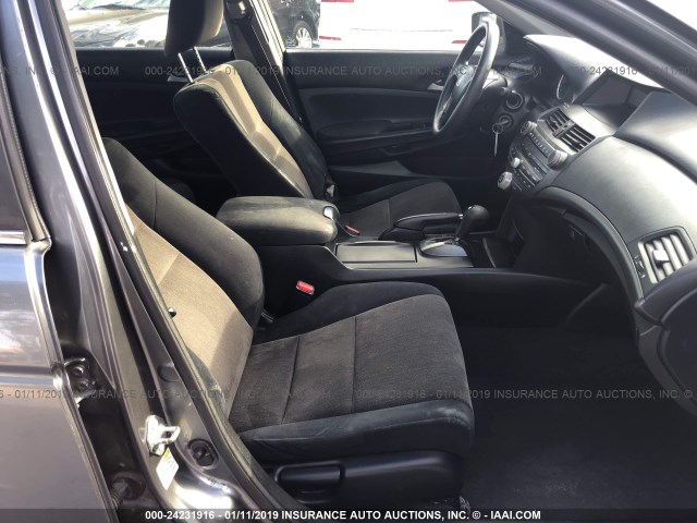 JHMCP26359C015061 - 2009 HONDA ACCORD GRAY photo 5