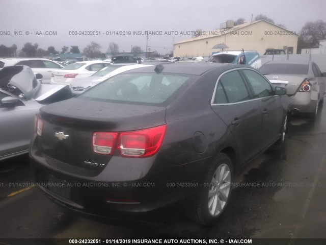 1G11E5SA2DF298636 - 2013 CHEVROLET MALIBU 2LT GRAY photo 4