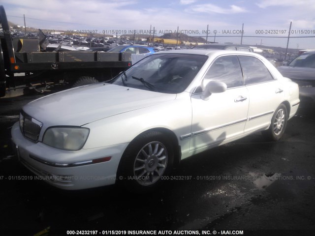 KMHFU45E95A404664 - 2005 HYUNDAI XG 350 WHITE photo 2